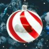 Red Candy Glass Ball - 12 Ornaments - Image 4