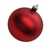 Red Matte Glass Ball - 12 ornaments - Image 6