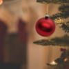 Red Matte Glass Ball - 12 ornaments - Image 3