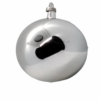 Silver Shiny Glass Ball - 12 ornaments - Image 4